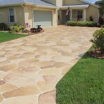 Driveway concrete overlay work Jupiter FL