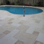 Jupiter FL Poolside patio concrete overlay