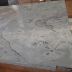 kitchen concrete countertop